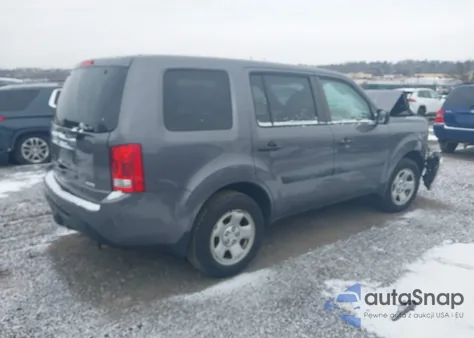 2014 Honda Pilot Lx from USA, damaged, VIN 5FNYF4H20EB010051